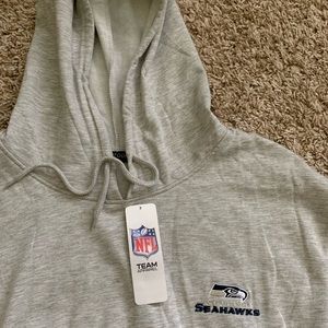 NFL Seattle Seahawks grey pullover hoodie